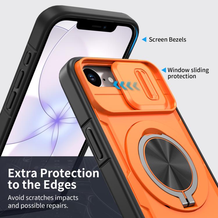 Coque de téléphone Camshield Rotation Holder MagSafe, Pour iPhone 17 Pro Max, Pour iPhone 17 Pro, Pour iPhone 16 Pro Max, Pour iPhone 16 Pro, Pour iPhone 16 Plus, Pour iPhone 16, Pour iPhone 15 Pro Max, Pour iPhone 15 Pro