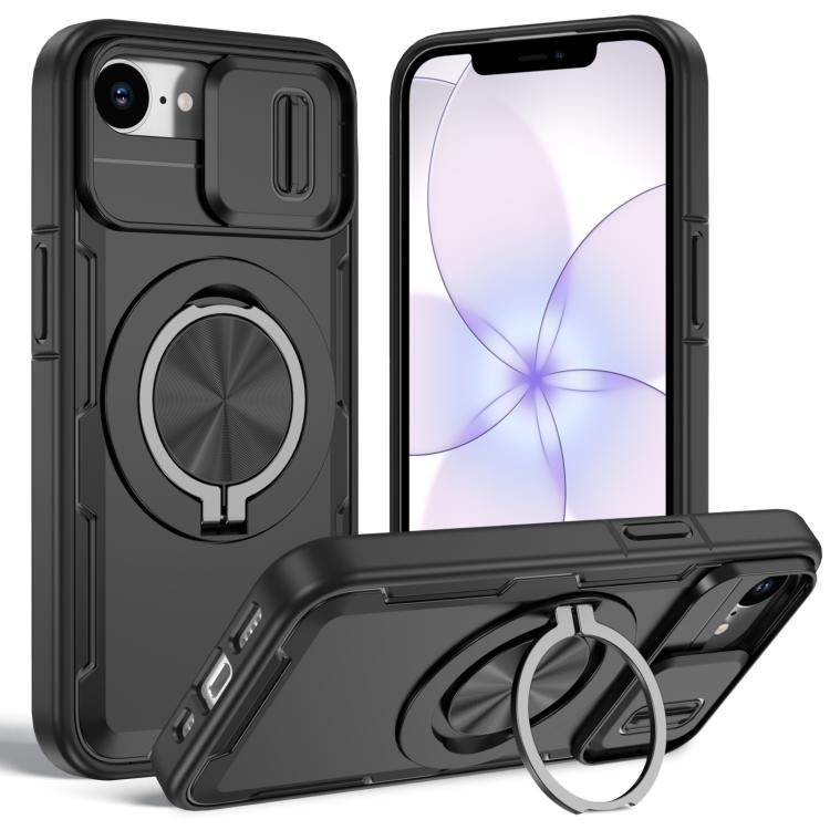 Coque de téléphone Camshield Rotation Holder MagSafe, Pour iPhone 17 Pro Max, Pour iPhone 17 Pro, Pour iPhone 16 Pro Max, Pour iPhone 16 Pro, Pour iPhone 16 Plus, Pour iPhone 16, Pour iPhone 15 Pro Max, Pour iPhone 15 Pro