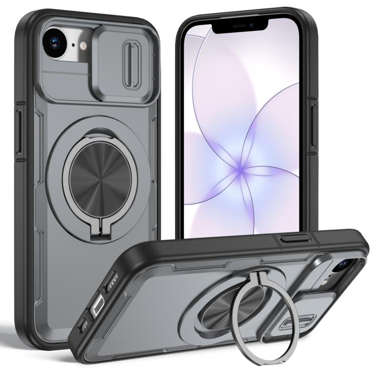 Coque de téléphone Camshield Rotation Holder MagSafe, Pour iPhone 17 Pro Max, Pour iPhone 17 Pro, Pour iPhone 16 Pro Max, Pour iPhone 16 Pro, Pour iPhone 16 Plus, Pour iPhone 16, Pour iPhone 15 Pro Max, Pour iPhone 15 Pro