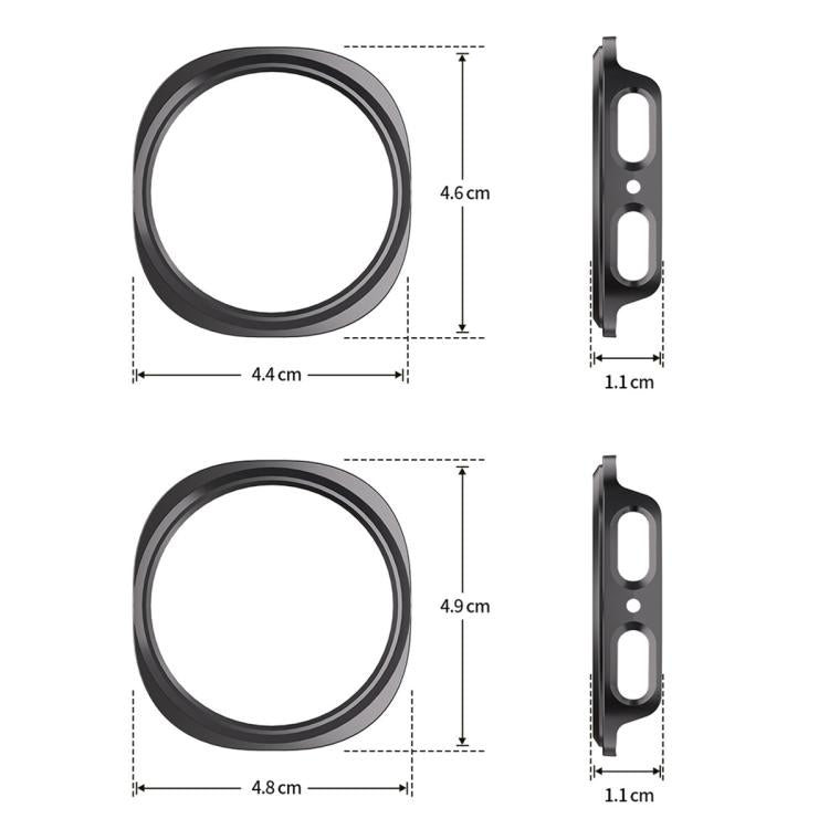 xDfind PC Housse de protection creuse pour montre, pour Samsung Galaxy Watch8 Classic 46 mm, pour Samsung Galaxy Watch8 44 mm, pour Samsung Galaxy Watch8 40 mm