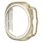 xDfind Coque de montre PC creuse en diamant à une rangée, pour Samsung Galaxy Watch Ultra 47mm / Ultra 2025