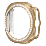 xDfind Coque de montre PC creuse en diamant à une rangée, pour Samsung Galaxy Watch Ultra 47mm / Ultra 2025
