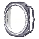 xDfind Coque de montre PC creuse en diamant à une rangée, pour Samsung Galaxy Watch Ultra 47mm / Ultra 2025