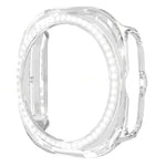 xDfind Coque de montre PC creuse en diamant à une rangée, pour Samsung Galaxy Watch Ultra 47mm / Ultra 2025