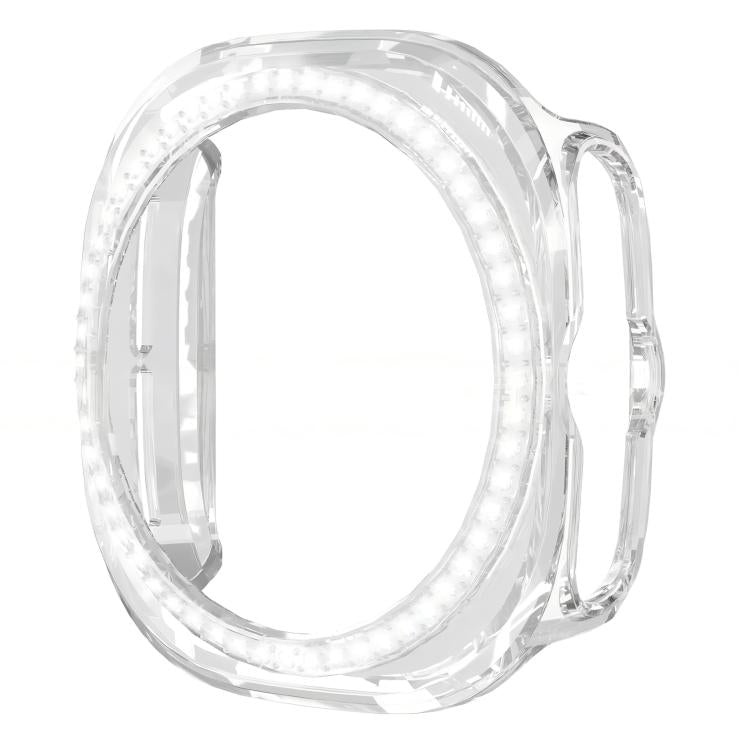 xDfind Coque de montre PC creuse en diamant à une rangée, pour Samsung Galaxy Watch Ultra 47mm / Ultra 2025