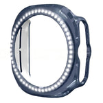 xDfind Coque de montre PC creuse en diamant à une rangée, pour Samsung Galaxy Watch Ultra 47mm / Ultra 2025