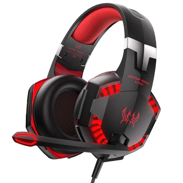 Casque de jeu filaire KOTION EACH G2000 avec lumière LED