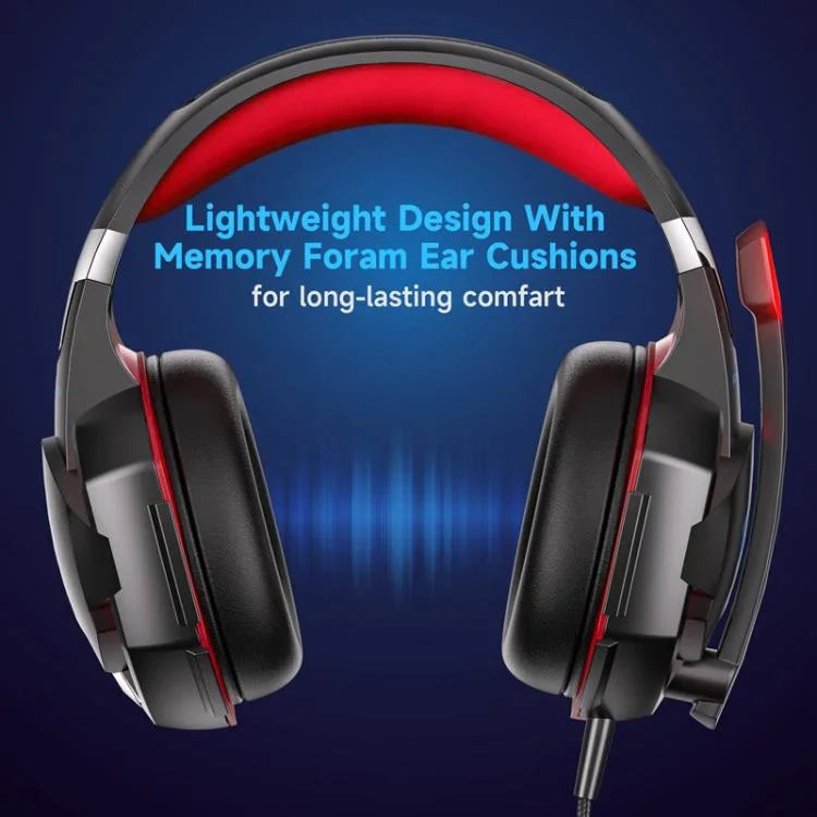 Casque de jeu filaire KOTION EACH G2000 avec lumière LED