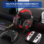 Casque de jeu filaire KOTION EACH G2000 avec lumière LED
