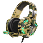 Casque de jeu filaire KOTION EACH G2000 avec lumière LED