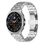 Bracelet de montre en alliage de titane avec boucle papillon, pour Samsung Galaxy Watch Ultra 47mm / Ultra 2025, pour Samsung Galaxy Watch8 / Watch8 Classic