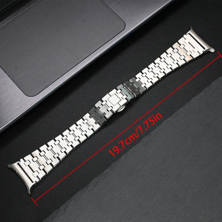 Bracelet de montre en alliage de titane avec boucle papillon, pour Samsung Galaxy Watch Ultra 47mm / Ultra 2025, pour Samsung Galaxy Watch8 / Watch8 Classic