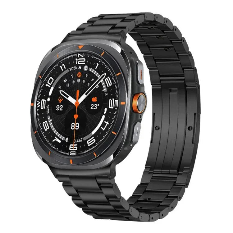 Bracelet de montre détachable à trois perles avec boucle HW en alliage de titane, pour Samsung Galaxy Watch Ultra 47mm / Ultra 2025, pour Samsung Galaxy Watch8 / Watch8 Classic