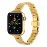 Bracelet de montre en acier inoxydable de style H, largeur 14 mm, compatible avec les Apple Watch 46 mm / 49 mm / 45 mm / 44 mm et 42 mm / 41 mm / 40 mm / 38 mm.