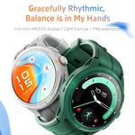 Montre connectée GTR6 pour coureur urbain, écran AMOLED de 1,43 pouce, étanchéité IP68, compatible avec le suivi de la fréquence cardiaque