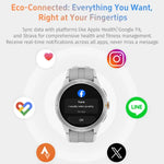 Montre connectée GTR6 pour coureur urbain, écran AMOLED de 1,43 pouce, étanchéité IP68, compatible avec le suivi de la fréquence cardiaque