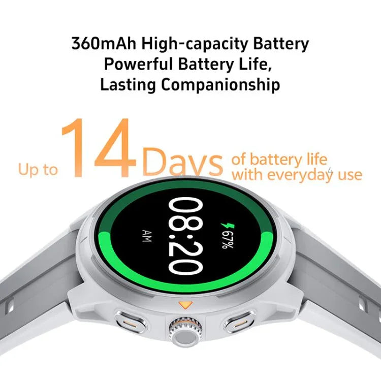 Montre connectée GTR6 pour coureur urbain, écran AMOLED de 1,43 pouce, étanchéité IP68, compatible avec le suivi de la fréquence cardiaque