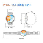 Montre connectée GTR6 pour coureur urbain, écran AMOLED de 1,43 pouce, étanchéité IP68, compatible avec le suivi de la fréquence cardiaque