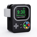 Support de chargement en silicone pour Apple Watch ZX-ZJ01 et console de jeux rétro