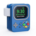 Support de chargement en silicone pour Apple Watch ZX-ZJ01 et console de jeux rétro