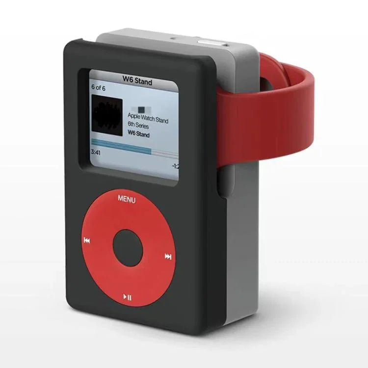Support de chargement en silicone style MP3 pour Apple Watch ZX-ZJ04