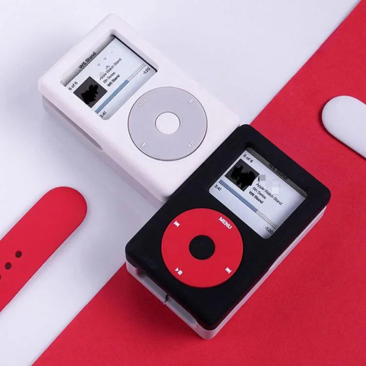 Support de chargement en silicone style MP3 pour Apple Watch ZX-ZJ04