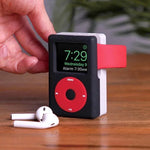 Support de chargement en silicone style MP3 pour Apple Watch ZX-ZJ04