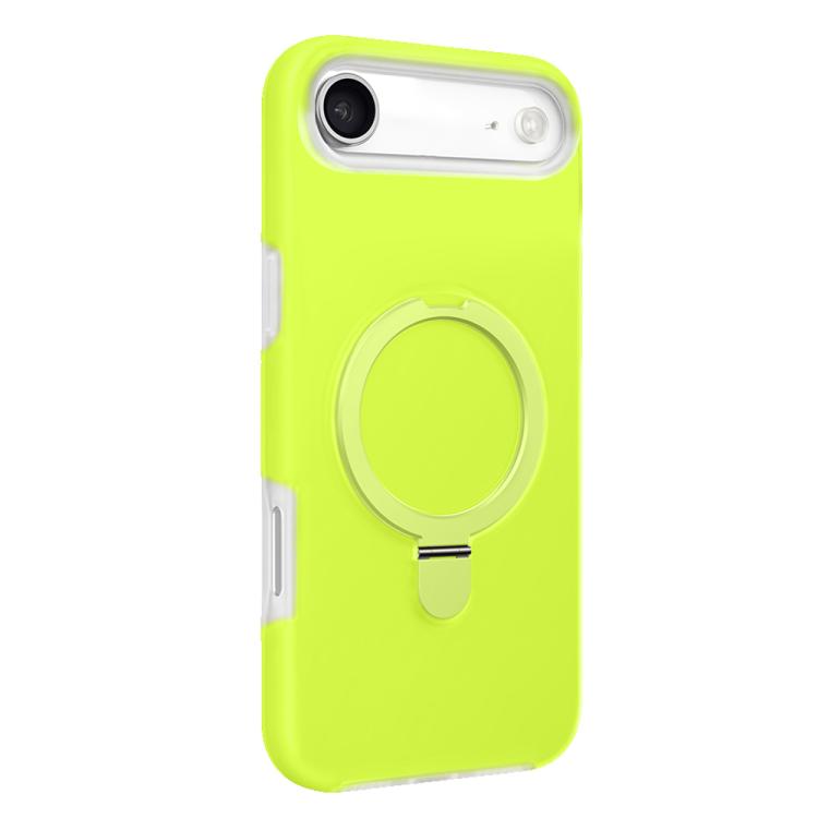 Coque de téléphone à support MagSafe en silicone liquide Jelly, pour iPhone 17 Pro Max, pour iPhone 17 Pro, pour iPhone 17, pour iPhone Air, pour iPhone 16 Pro Max