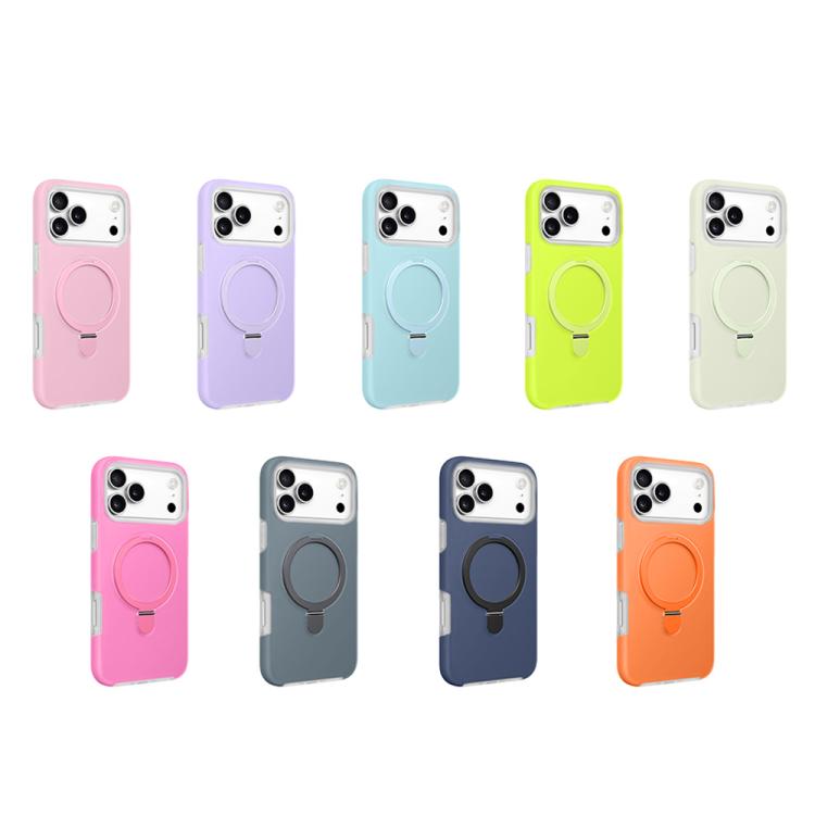 Coque de téléphone à support MagSafe en silicone liquide Jelly, pour iPhone 17 Pro Max, pour iPhone 17 Pro, pour iPhone 17, pour iPhone Air, pour iPhone 16 Pro Max