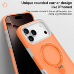 Coque de téléphone à support MagSafe en silicone liquide Jelly, pour iPhone 17 Pro Max, pour iPhone 17 Pro, pour iPhone 17, pour iPhone Air, pour iPhone 16 Pro Max