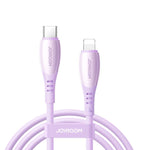 JOYROOM S-A59 Vibrant Series 30W Type-C to 8 Pin Fast Charging Data Cable, 1.2m