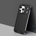 Coque de téléphone J TRIBE sans cadre en métal avec fente pour carte et support d'objectif, pour iPhone 17 Pro Max, pour iPhone 17 Pro, pour iPhone 17, pour iPhone Air, pour iPhone 16 Pro Max, pour iPhone 16 Pro, pour iPhone 15 Pro Max, pour iPhone 15 Pro
