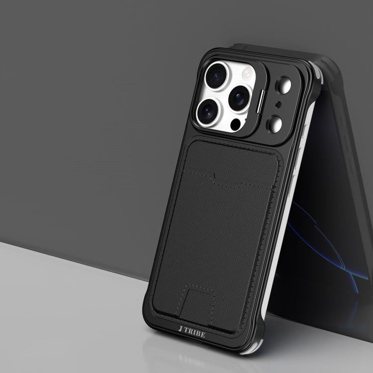 Coque de téléphone J TRIBE sans cadre en métal avec fente pour carte et support d'objectif, pour iPhone 17 Pro Max, pour iPhone 17 Pro, pour iPhone 17, pour iPhone Air, pour iPhone 16 Pro Max, pour iPhone 16 Pro, pour iPhone 15 Pro Max, pour iPhone 15 Pro