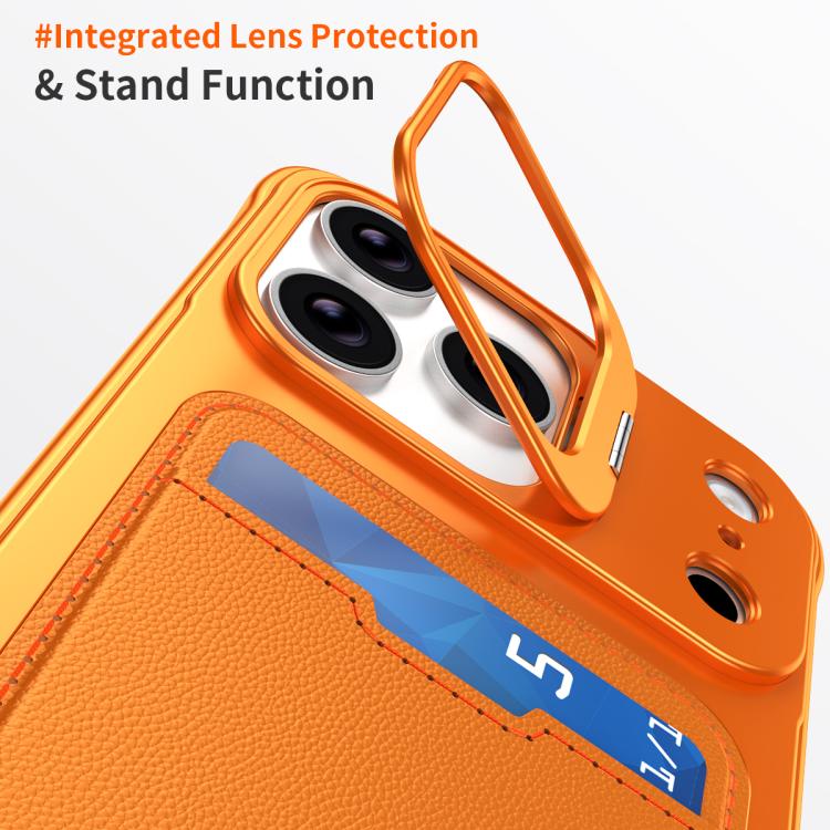 Coque de téléphone J TRIBE sans cadre en métal avec fente pour carte et support d'objectif, pour iPhone 17 Pro Max, pour iPhone 17 Pro, pour iPhone 17, pour iPhone Air, pour iPhone 16 Pro Max, pour iPhone 16 Pro, pour iPhone 15 Pro Max, pour iPhone 15 Pro