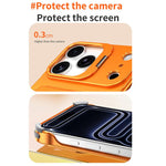 Coque de téléphone J TRIBE sans cadre en métal avec fente pour carte et support d'objectif, pour iPhone 17 Pro Max, pour iPhone 17 Pro, pour iPhone 17, pour iPhone Air, pour iPhone 16 Pro Max, pour iPhone 16 Pro, pour iPhone 15 Pro Max, pour iPhone 15 Pro