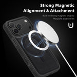 Coque de téléphone en cuir Linton MagSafe, Pour iPhone 17 Pro Max, Pour iPhone 17 Pro, Pour iPhone 17, Pour iPhone Air