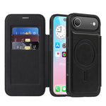 Coque de téléphone en cuir Linton MagSafe, Pour iPhone 17 Pro Max, Pour iPhone 17 Pro, Pour iPhone 17, Pour iPhone Air