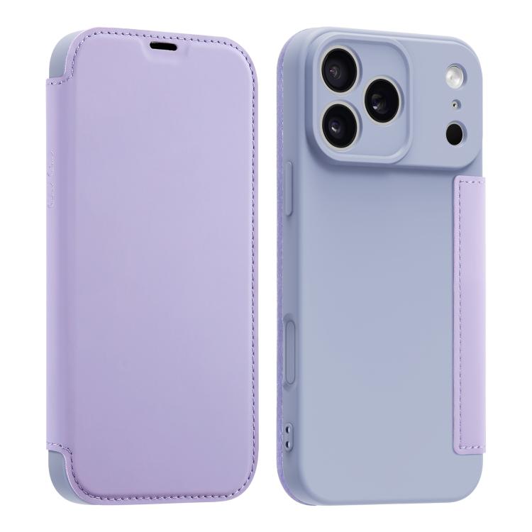 Étui de téléphone en cuir imitation Liquid Skin avec fentes pour cartes, Pour iPhone 17 Pro Max, Pour iPhone 17 Pro, Pour iPhone 17, Pour iPhone Air