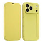Étui de téléphone en cuir imitation Liquid Skin avec fentes pour cartes, Pour iPhone 17 Pro Max, Pour iPhone 17 Pro, Pour iPhone 17, Pour iPhone Air