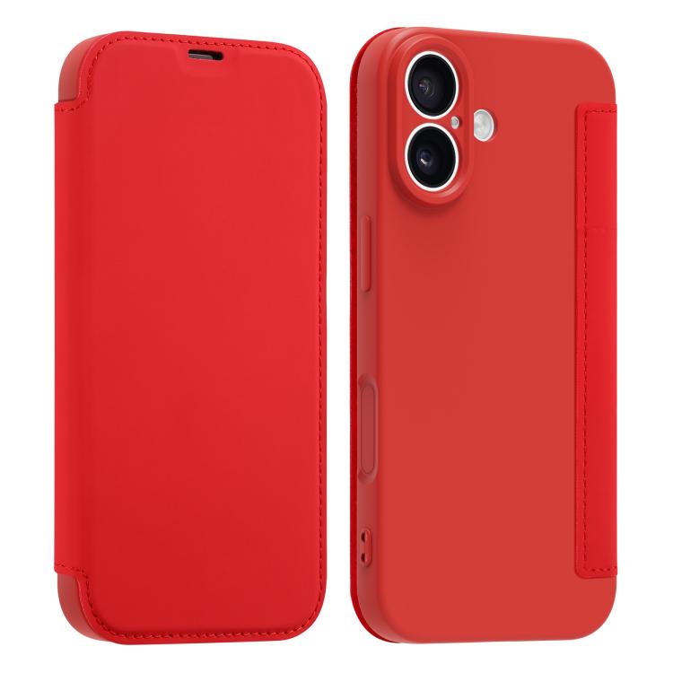 Étui de téléphone en cuir imitation Liquid Skin avec fentes pour cartes, Pour iPhone 17 Pro Max, Pour iPhone 17 Pro, Pour iPhone 17, Pour iPhone Air