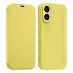 Étui de téléphone en cuir imitation Liquid Skin avec fentes pour cartes, Pour iPhone 17 Pro Max, Pour iPhone 17 Pro, Pour iPhone 17, Pour iPhone Air