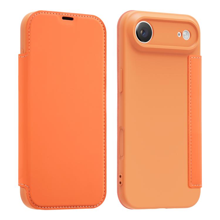 Étui de téléphone en cuir imitation Liquid Skin avec fentes pour cartes, Pour iPhone 17 Pro Max, Pour iPhone 17 Pro, Pour iPhone 17, Pour iPhone Air