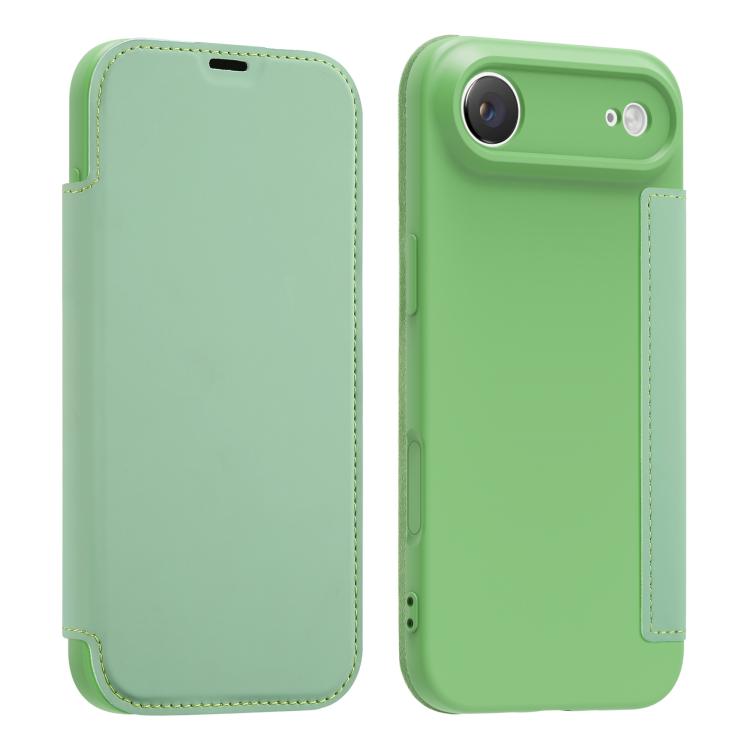 Étui de téléphone en cuir imitation Liquid Skin avec fentes pour cartes, Pour iPhone 17 Pro Max, Pour iPhone 17 Pro, Pour iPhone 17, Pour iPhone Air