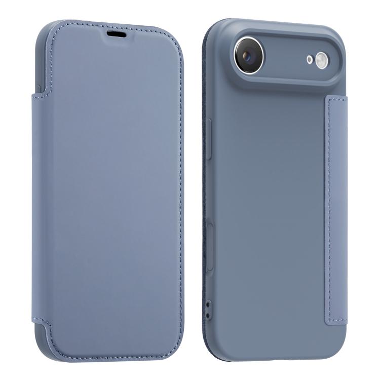 Étui de téléphone en cuir imitation Liquid Skin avec fentes pour cartes, Pour iPhone 17 Pro Max, Pour iPhone 17 Pro, Pour iPhone 17, Pour iPhone Air