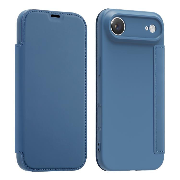 Étui de téléphone en cuir imitation Liquid Skin avec fentes pour cartes, Pour iPhone 17 Pro Max, Pour iPhone 17 Pro, Pour iPhone 17, Pour iPhone Air