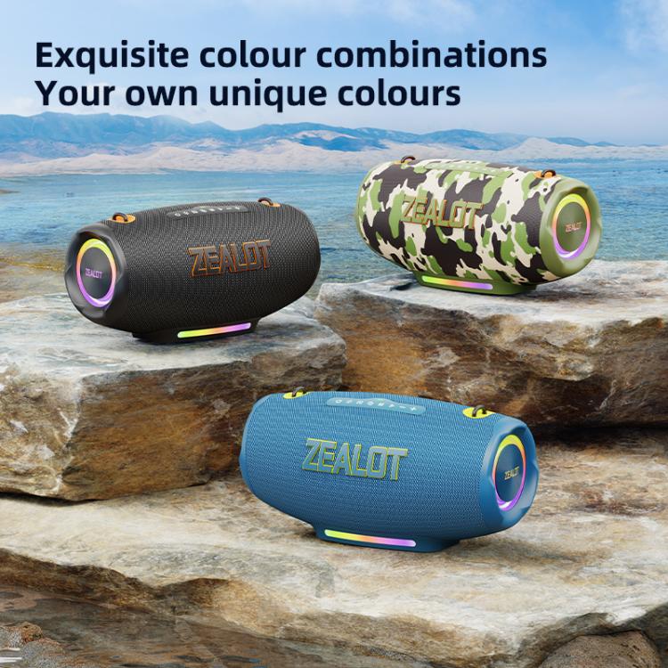 Enceinte Bluetooth extérieure colorée portable Zealot S127 100W