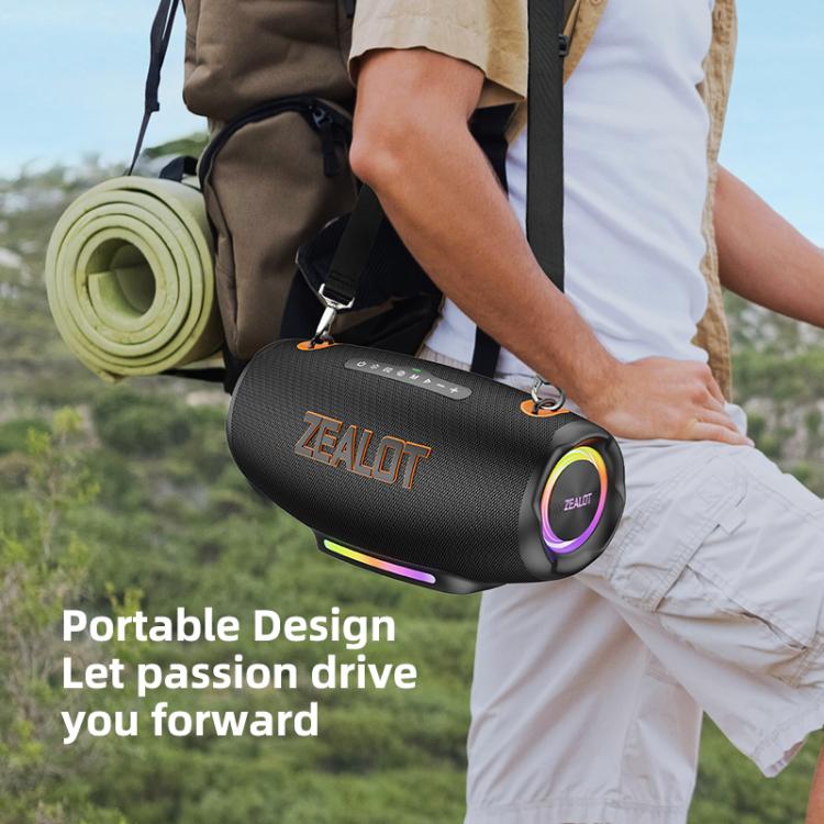 Enceinte Bluetooth extérieure colorée portable Zealot S127 100W