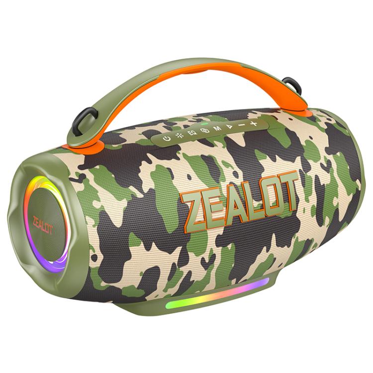 Enceinte Bluetooth portable extérieure à main RGB Zealot S167 100W