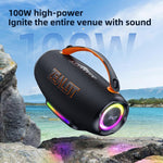 Enceinte Bluetooth portable extérieure à main RGB Zealot S167 100W