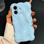 Coque de téléphone antichoc en TPU style nuage, pour iPhone 17 Pro Max, pour iPhone 17 Pro, pour iPhone 17, pour iPhone Air, pour iPhone 16 Pro Max, pour iPhone 16 Pro, pour iPhone 16 Plus, pour iPhone 16